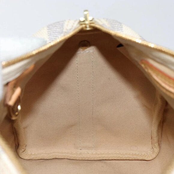 LOUIS VUITTON Damier Azur Speedy Bandouliere 25 Hand Bag N41000 LV Auth 143958V - Picture 12 of 16